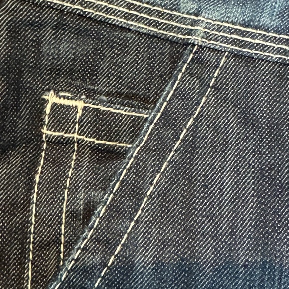 Women Zara TRF Denim Rules blue jeans size 8 preowned - Picture 11 of 16